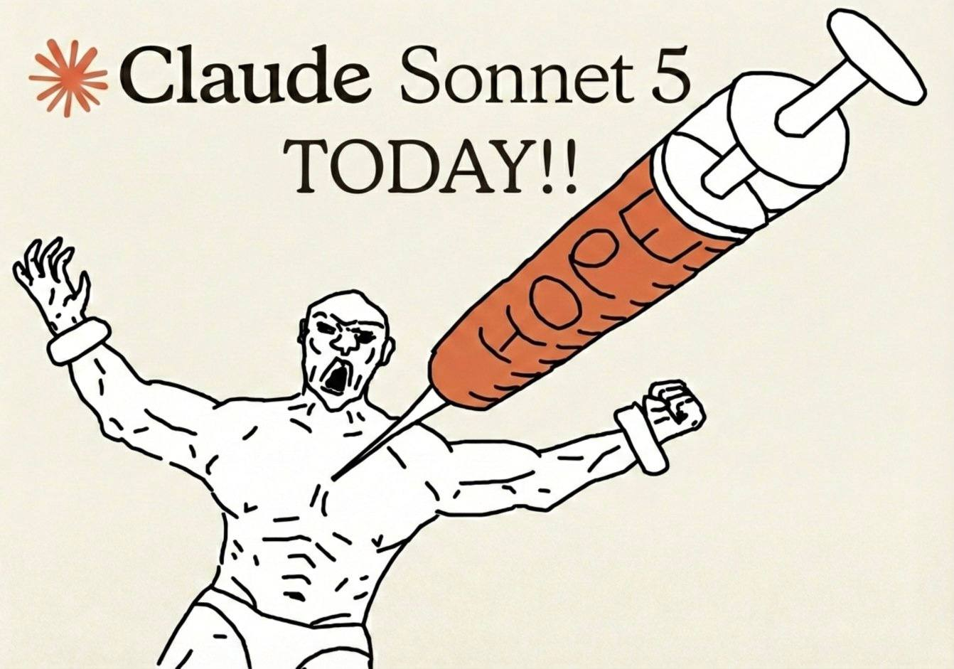 Hopium for claude sonnet 5