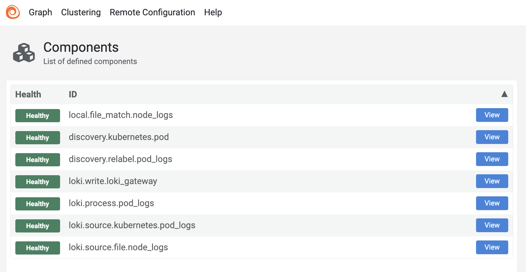 Alloy UI 메인화면